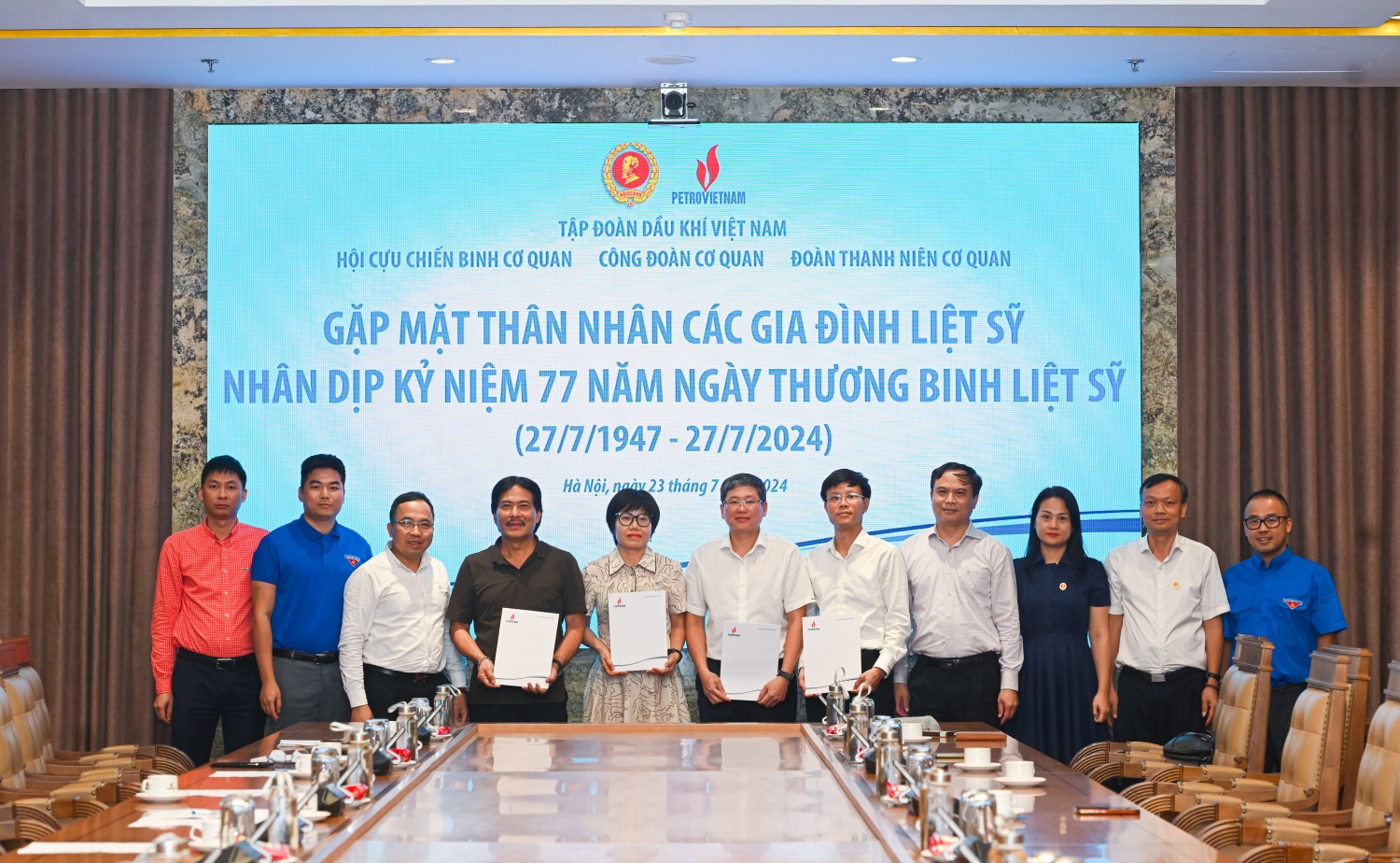 Petrovietnam gặp mặt, tri ân thân nhân gia đình liệt sĩ Cơ quan Tập đoàn